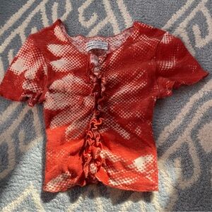 urban outfitters flower graphic tee